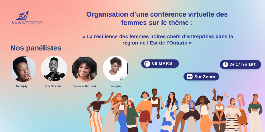 Conférence des Femmes La résilience des femmes noires chefs d